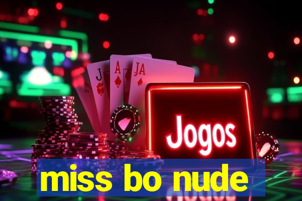 miss bo nude